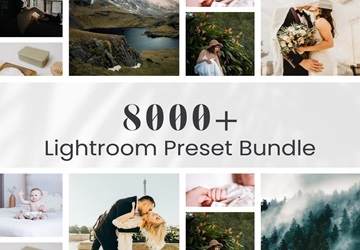 8000+ Adobe Lightroom Presets